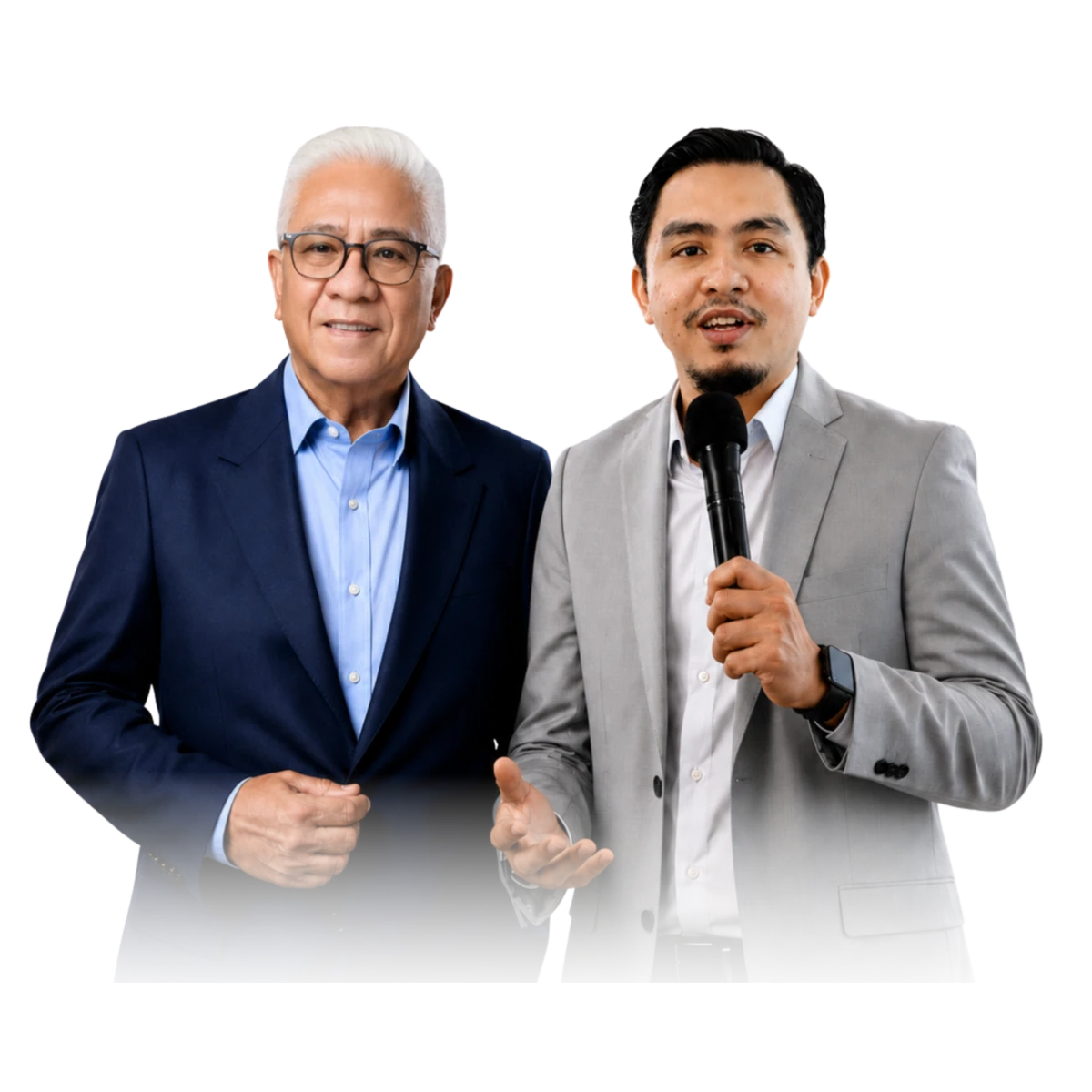 Dato' Indra Gunawan and Johan Irwan